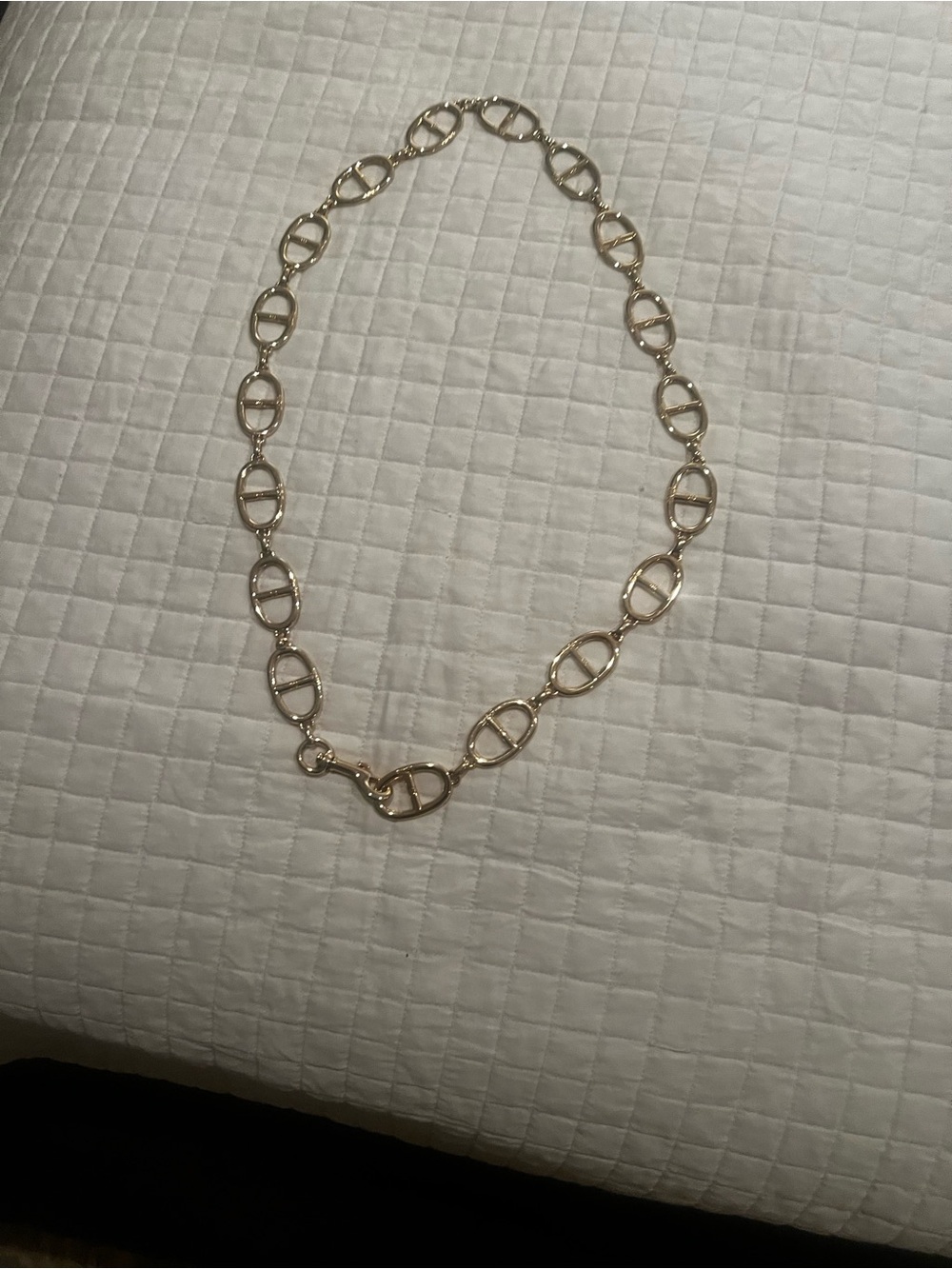 Michael Kors Gold Link Chain Belt